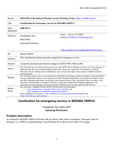 IEEE C802.16maint-08/195r4 Project Title