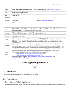 IEEE C802.16m-08/xxx Project Title