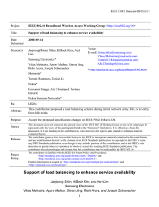 IEEE C802.16maint-08/013r11 Project Title