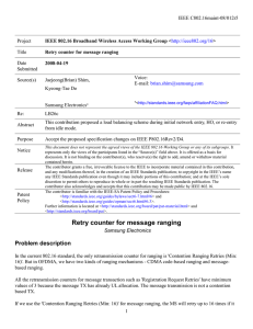 IEEE C802.16maint-08/012r5 Project Title