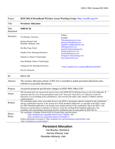 IEEE C802.16maint-08/149r8 Project Title