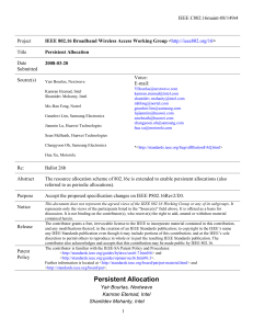 IEEE C802.16maint-08/149r4 Project Title