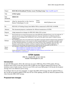 IEEE C802.16maint-08/128r4 Project Title