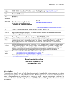 IEEE C802.16maint-08/097 Project Title