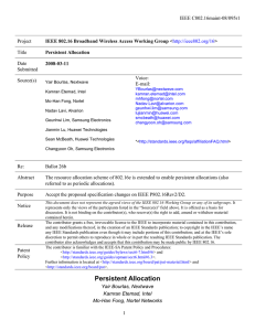 IEEE C802.16maint-08/095r1 Project Title