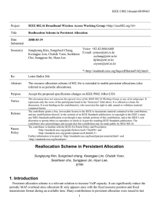 IEEE C802.16maint-08/094r3 Project Title