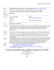 IEEE C802.16maint-08/033r3 Project Title