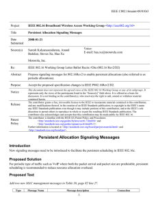 IEEE C802.16maint-08/010r3 Project Title