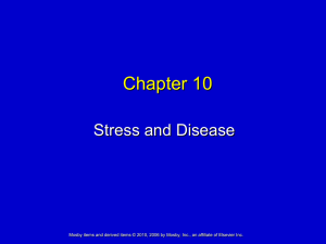 Chapter 10 Stress and Disease