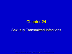 Chapter 24 Sexually Transmitted Infections