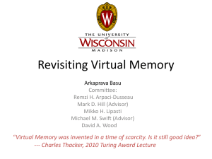 Revisiting Virtual Memory