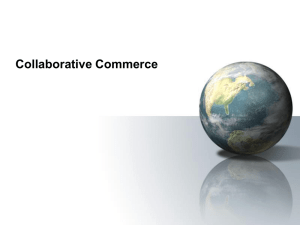 Collaborative Commerce