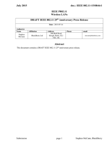 July 2015  doc.: IEEE 802.11-15/0844r1 IEEE P802.11