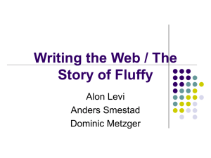 Writing the Web / The Story of Fluffy Alon Levi Anders Smestad
