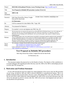 IEEE C802.16m-09/2442 Project Title
