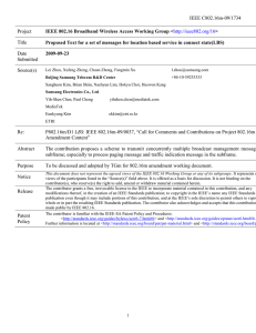 IEEE C802.16m-09/1734 Project Title