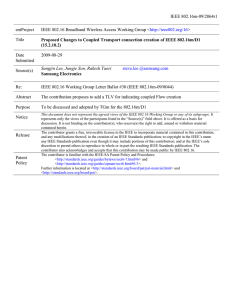 IEEE 802.16m-09/2064r1 entProject oup &lt;