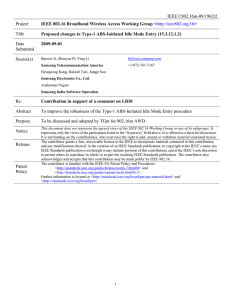 IEEE C802.16m-09/1962r2 Project Title