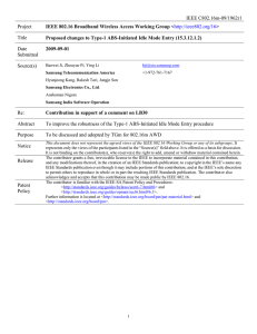 IEEE C802.16m-09/1962r1 Project Title