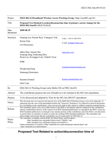 IEEE C802.16m-09/1912r3 Project Title