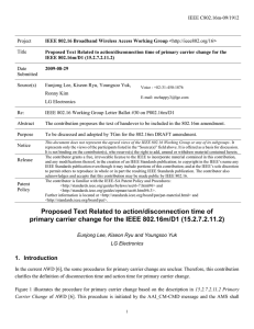 IEEE C802.16m-09/1912 Project Title