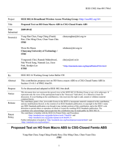 IEEE C802.16m-09/1796r1 Project Title