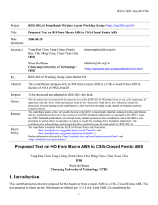 IEEE C802.16m-09/1796 Project Title