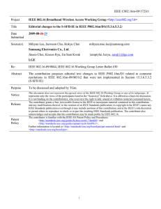 IEEE C802.16m-09/1723r1 Project Title Date