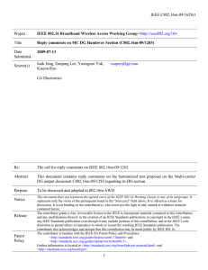 IEEE C802.16m-09/1629r1 Project Title
