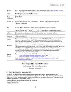 IEEE C802.16m-09/1628  Project Title