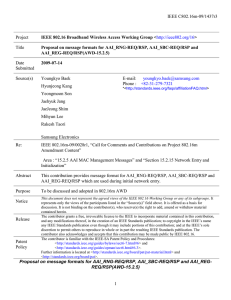 IEEE C802.16m-09/1437r3 Project Title