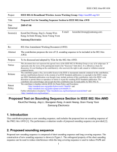 IEEE C802.16m-09/1434 Project Title