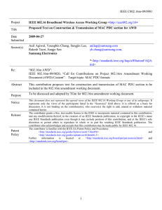 IEEE C802.16m-09/0981 Project Title