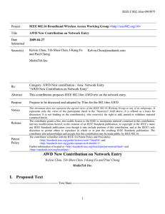 IEEE C802.16m-09/0975 Project Title