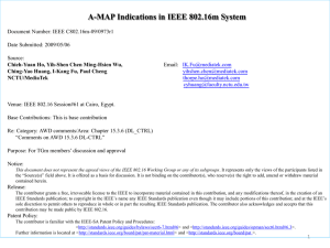 A-MAP Indications in IEEE 802.16m System