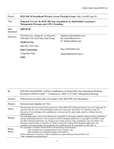 IEEE C802.16m-09/0971r2 Project Title