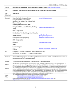 IEEE C80216m-09/0958r1.doc Project Title Date