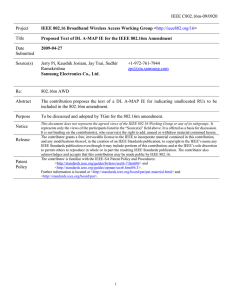 IEEE C802.16m-09/0920 Project Title