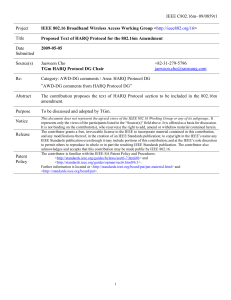 IEEE C802.16m- 09/0859r1 Project Title