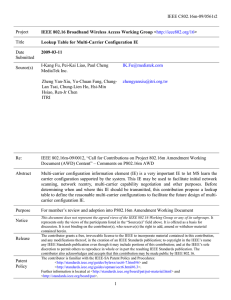 IEEE C802.16m-09/0561r2 Project Title