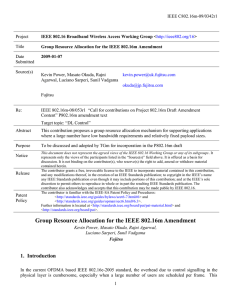 IEEE C802.16m-09/0342r1 Project Title