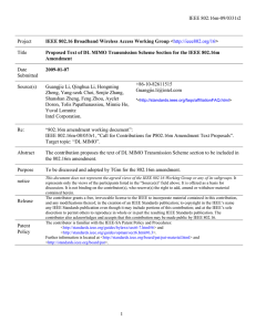 IEEE 802.16m-09/0331r2 Project Title