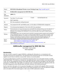IEEE C802.16m-09/0306r1 Project Title