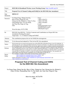 IEEE 802.16m-09/0226r3 Project Title