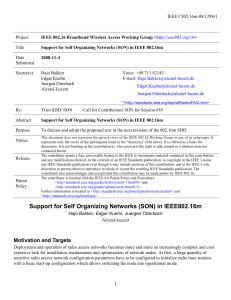 IEEE C802.16m-08/1298r1 Project Title