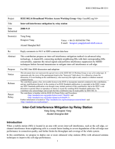 IEEE C80216m-08/1211 Project Title