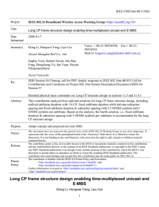 IEEE C80216m-08/1130r2 Project Title