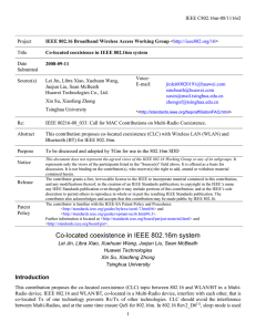 IEEE C802.16m-08/1116r2 Project Title