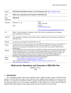 IEEE C802.16m-08/1016 Project Title