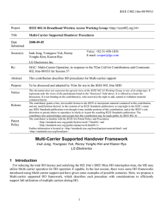 IEEE C802.16m-08/995r1 Project Title